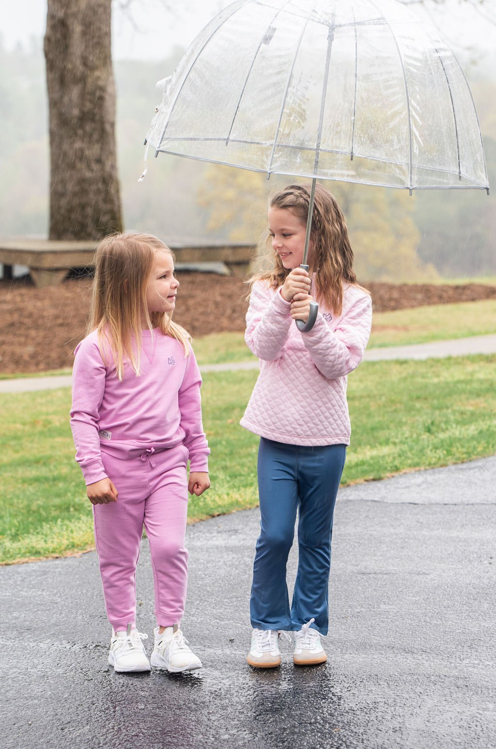 Girls Athletic Flare Legging - Sunny Meadow Boutique