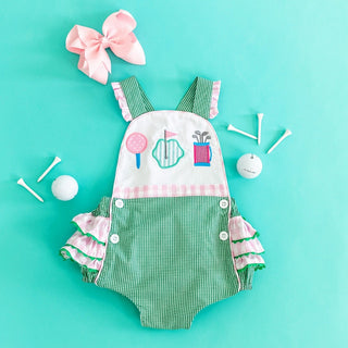 Girls Par - Tee Golf Bubble - Sunny Meadow Boutique