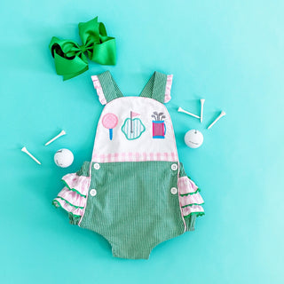 Girls Par - Tee Golf Bubble - Sunny Meadow Boutique