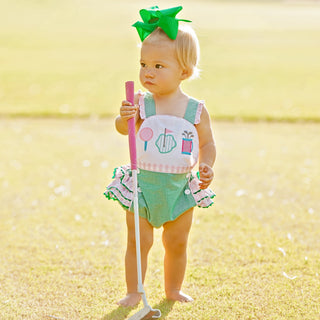 Girls Par - Tee Golf Bubble - Sunny Meadow Boutique