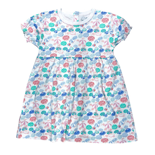 Girls’ Play Dress - Beach Umbrella Print - Sunny Meadow Boutique