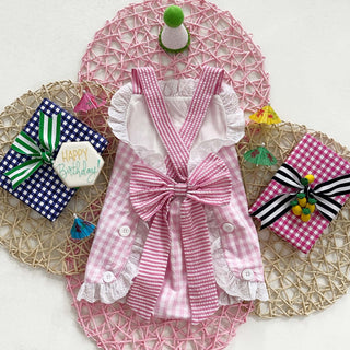 Girls Second Birthday Smocked Bubble - Sunny Meadow Boutique
