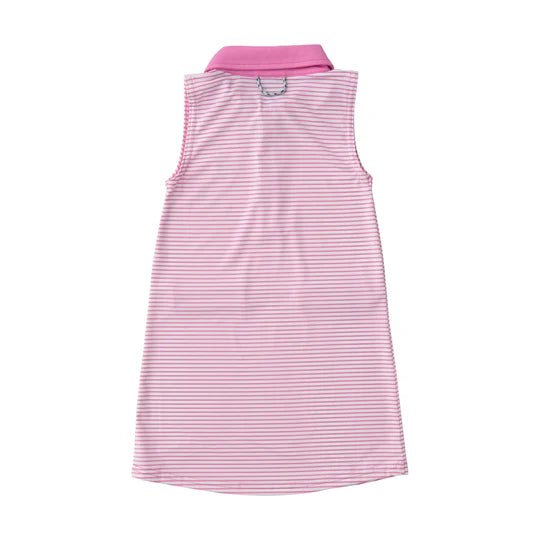 Girls Sleeveless Pro Performance Polo Dress - Sunny Meadow Boutique