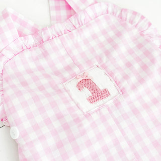 Girls Smocked First Birthday Longall - Sunny Meadow Boutique