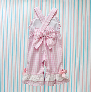 Girls Smocked First Birthday Longall - Sunny Meadow Boutique