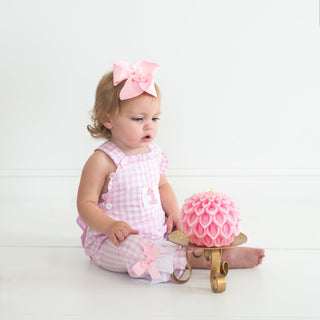 Girls Smocked First Birthday Longall - Sunny Meadow Boutique