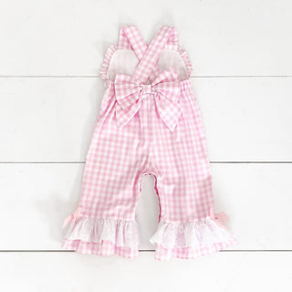Girls Smocked First Birthday Longall - Sunny Meadow Boutique