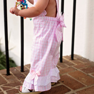 Girls Smocked First Birthday Longall - Sunny Meadow Boutique