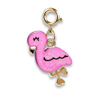 Glitter Flamingo Charm - Sunny Meadow Boutique