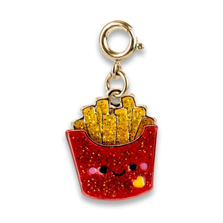 Gold Glitter French Fries Charm - Sunny Meadow Boutique