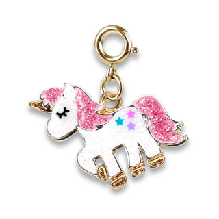 Gold Glitter Unicorn Charm - Sunny Meadow Boutique