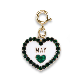 Gold May Birthstone Charm - Sunny Meadow Boutique