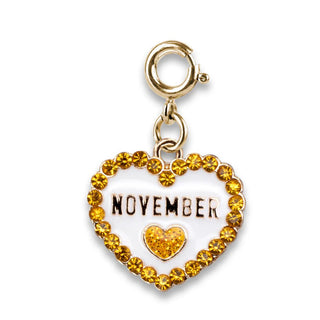Gold November Birthstone Charm - Sunny Meadow Boutique
