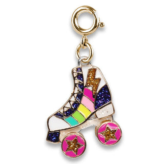 Gold Rainbow Rollerskate Charm - Sunny Meadow Boutique