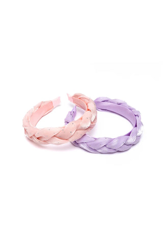 Great Pretenders Girls Plush Braided Headband - Sunny Meadow Boutique