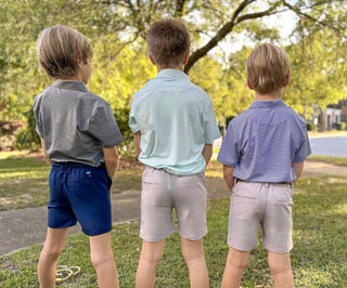 Grey Performance Shorts - Sunny Meadow Boutique