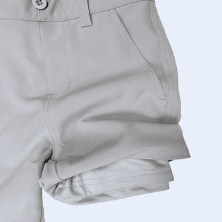Grey Performance Shorts - Sunny Meadow Boutique