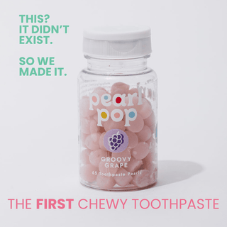 Groovy Grape Toothpaste Pearls - Made with Nano - Hydroxyapatite - Sunny Meadow Boutique