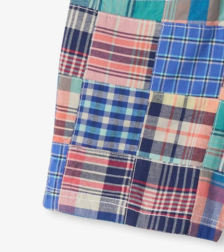 Hatley Boys Vintage Summer Patchwork Madras Woven Shorts - Sunny Meadow Boutique