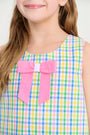 he Beaufort Bonnet Company Jilly Jumper – Primland Plaid with Hamptons Hot Pink - Sunny Meadow Boutique