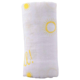 Hey Y'all! Swaddle Baby Muslin Swaddle Receiving Blanket - Sunny Meadow Boutique
