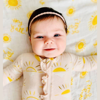 Hey Y'all! Swaddle Baby Muslin Swaddle Receiving Blanket - Sunny Meadow Boutique