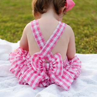 Hot Pink First Birthday Bubble - Sunny Meadow Boutique