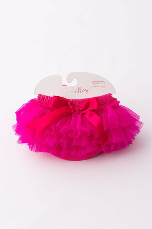Hot Pink Ruffle Tutu Bloomer - Sunny Meadow Boutique