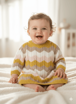 Infant Knit Dress - Sunny Meadow Boutique