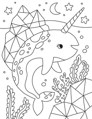 Kaleidoscope: Too Cute! Coloring by - Sunny Meadow Boutique