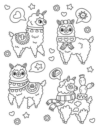 Kaleidoscope: Too Cute! Coloring by - Sunny Meadow Boutique