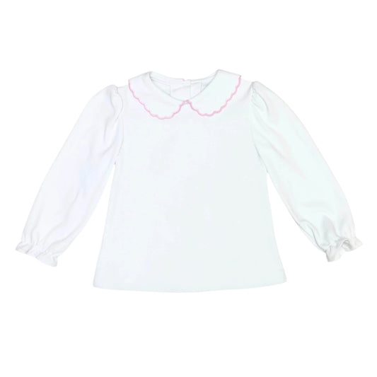 Kendall Collar Blouse - Sunny Meadow Boutique