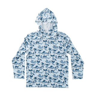 Kids Pro Performance Hoodie T-Shirt in Break Point Camo - Sunny Meadow Boutique