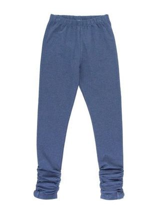 Kids Ruched Bow Leggings - Sunny Meadow Boutique