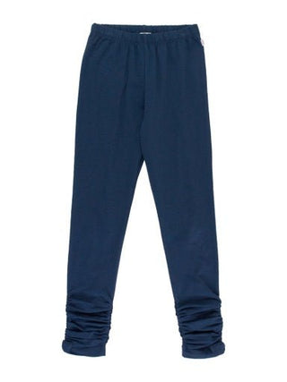 Kids Ruched Bow Leggings - Sunny Meadow Boutique
