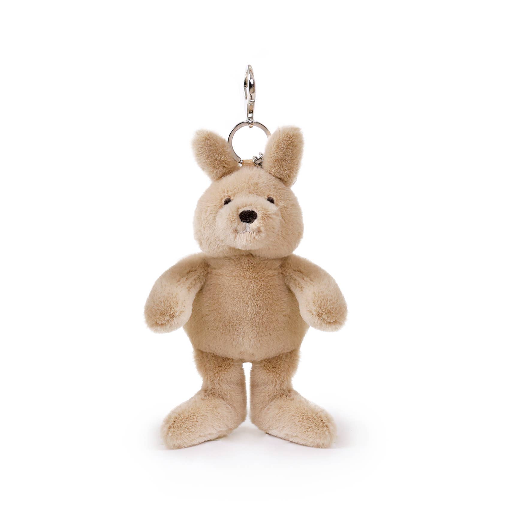Kip Kangaroo Bag Charm (Vegan Angora) 7"/ 18 cm - Sunny Meadow Boutique