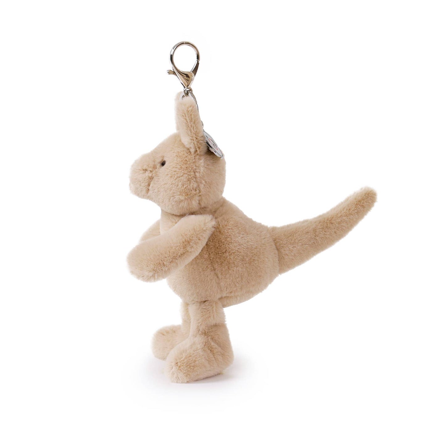 Kip Kangaroo Bag Charm (Vegan Angora) 7"/ 18 cm - Sunny Meadow Boutique