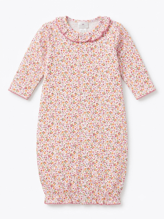 Kissy Kissy Blossoming Bows Floral Convertible Gown: - Sunny Meadow Boutique