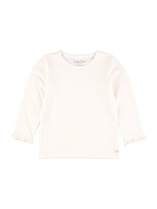 Knit Long Sleeve Ruffle Sleeve Top - Sunny Meadow Boutique