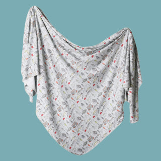 Knit Swaddle Blanket - Sunny Meadow Boutique