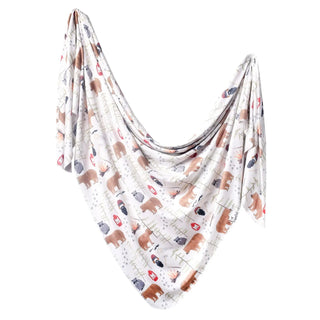 Knit Swaddle Blanket - Sunny Meadow Boutique
