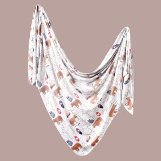 Knit Swaddle Blanket - Sunny Meadow Boutique