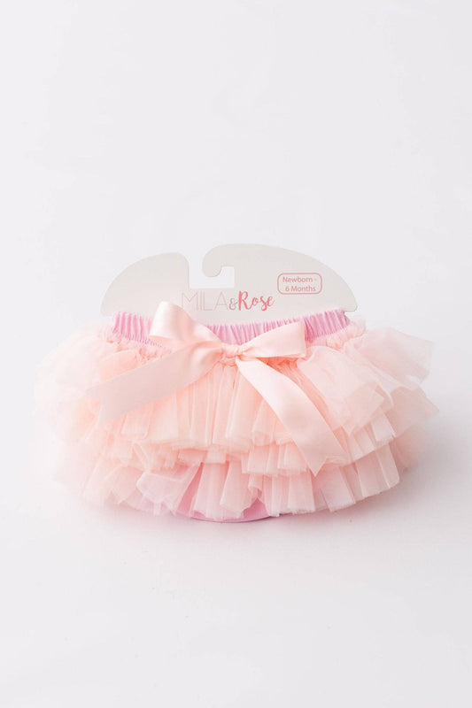Light Pink Ruffle Tutu Bloomer - Sunny Meadow Boutique