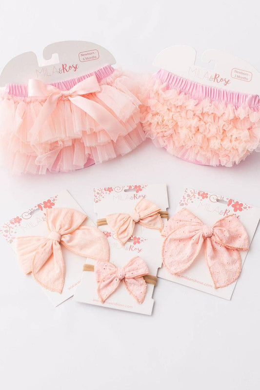 Light Pink Ruffle Tutu Bloomer - Sunny Meadow Boutique