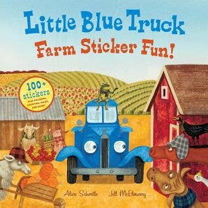 Little Blue Truck Farm Sticker Fun!: Alice Schertle - Sunny Meadow Boutique