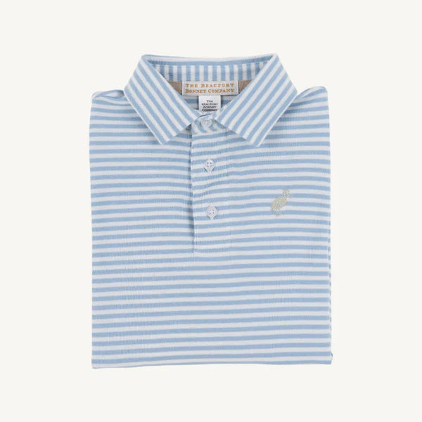 Prim & Proper Polo-Long Sleeve