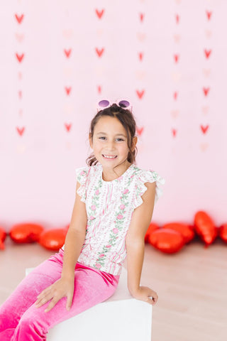 Magenta Velvet Bells - Sunny Meadow Boutique