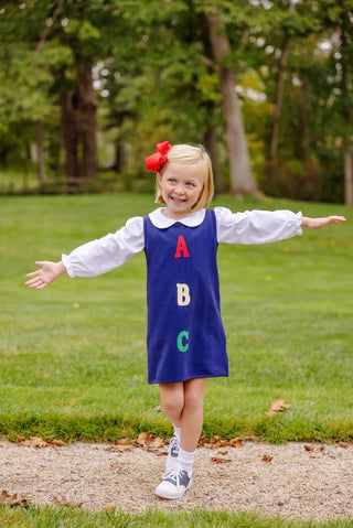 Maude's Peter Pan Collar Shirt & Onsie - Sunny Meadow Boutique