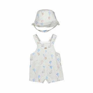 Mayoral Baby Boy Romper & Hat Set – Kite Print - Sunny Meadow Boutique