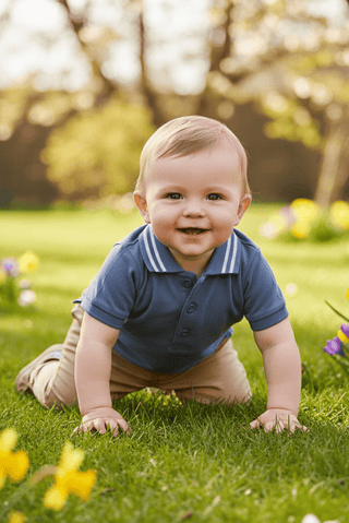 Mayoral Boys' Classic Short Sleeve Polo Shirt - Sunny Meadow Boutique
